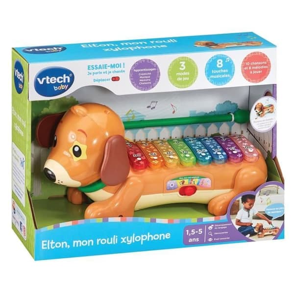 VTECH ELTON, MIN RULLENDE XYLOFON