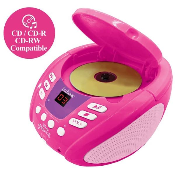 DISNEY PRINSESSE - Bluetooth CD-afspiller - Lyseffekter