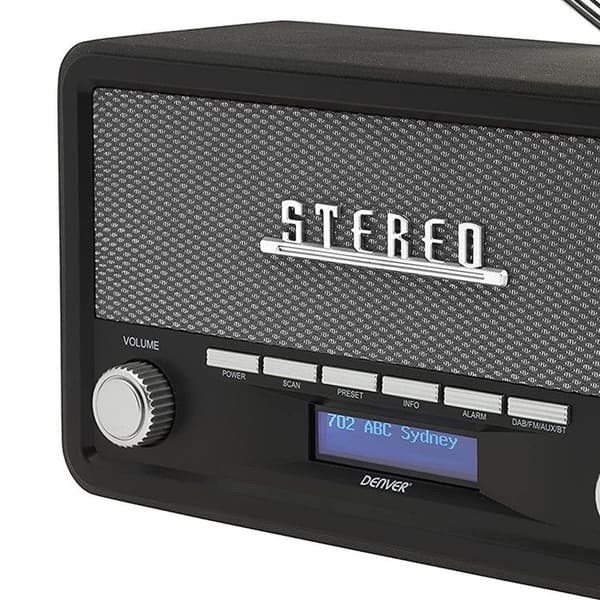Bärbar radio - Denver Electronics - DAB-18 - DAB+, FM - Bluetooth - 2 högtalare 2W