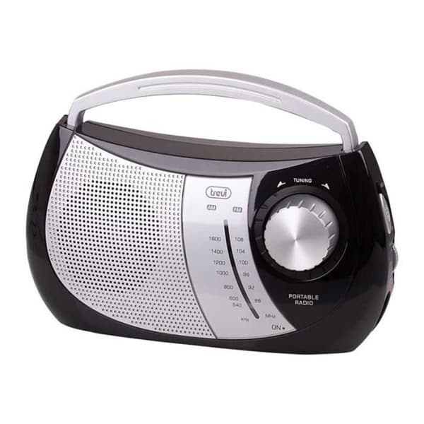 TREVI Lifestyle technology RA 764 bärbar radio - Analog AM/FM - Svart