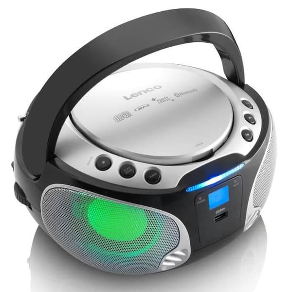 Lenco Radio och CD-spelare SCD-550 Silver