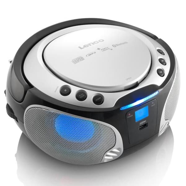 Lenco Radio och CD-spelare SCD-550 Silver