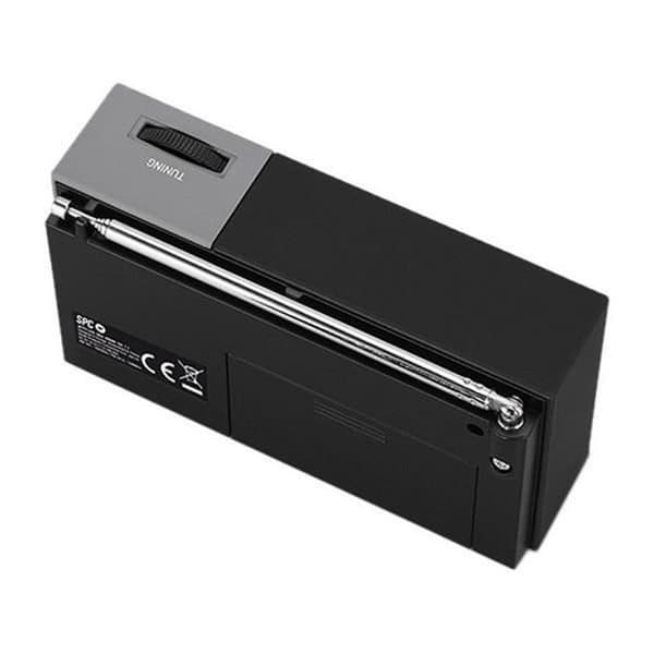 Transistorradio - SPC - Jetty Lite 4584N - AM/FM - Grå färg - Bärbar