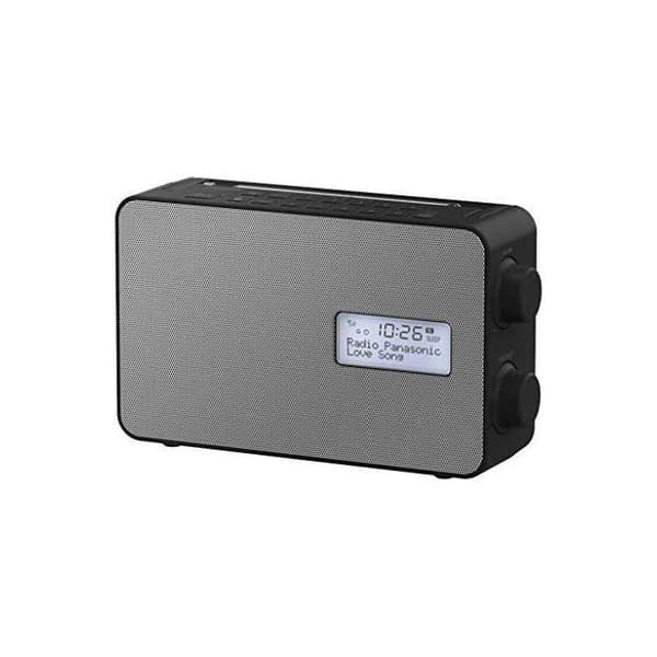 Panasonic DAB/DAB+ Radio RF-D30BTEG-K FM/DAB/DAB+, Bluetooth, USB, 10 förinställningar, IPX4, Klocka, Väckarklocka, Timer, Svart