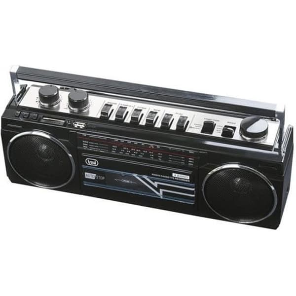 RADIO K7 BT SVART USB SD RR 501 BT TREVI