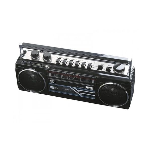 RADIO K7 BT SVART USB SD RR 501 BT TREVI