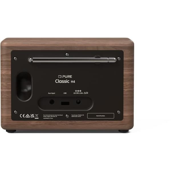 Radio digital - PURE - Classic H4 - Café Noir/Noyer