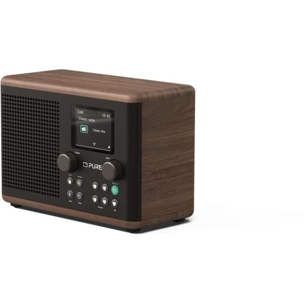 Radio digital - PURE - Classic H4 - Café Noir/Noyer