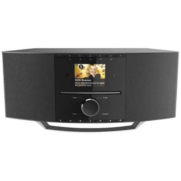 Hama DIR3510SCBTX Internet fickradio, DAB+, DAB, FM Bluetooth, CD, USB, WiFi svart