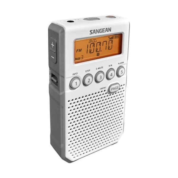 Bärbar radio - SANGEAN - POCKET 800 - AM/FM - 40 förinställningar - Kvalitetshögtalare