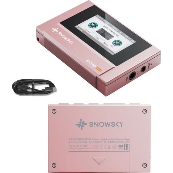 Baladeur - cd-spelare - kassett Fiio Bärbar högupplöst spelare SNOWSKY ECHO MINI Rosa