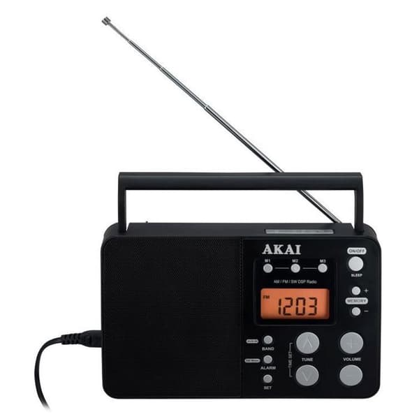 Radio cd - radio kassett - fm Akai Radio APR-200