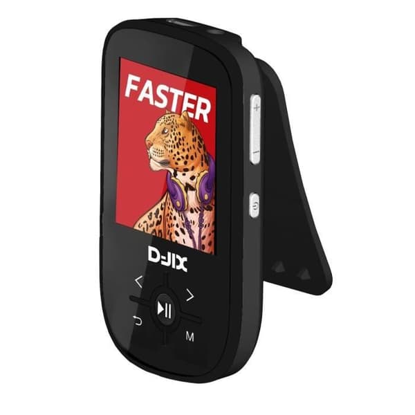 MP4-spelare - LOGICOM - C100 - 4 GB - Bluetooth 4.0 - Svart