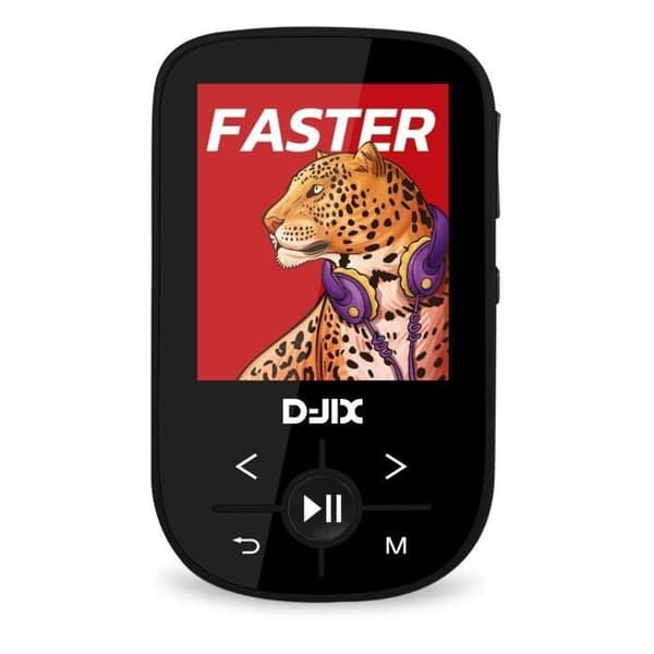 MP4-spelare - LOGICOM - C100 - 4 GB - Bluetooth 4.0 - Svart Sort