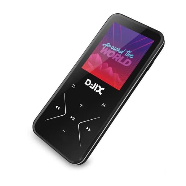 MP4-spelare - LOGICOM - M500 - 8 GB - Bluetooth 4.0 - Svart