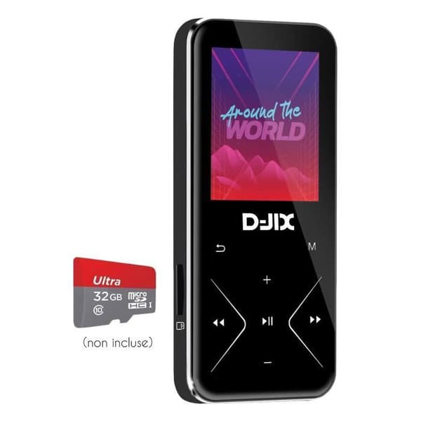 MP4-spelare - LOGICOM - M500 - 8 GB - Bluetooth 4.0 - Svart