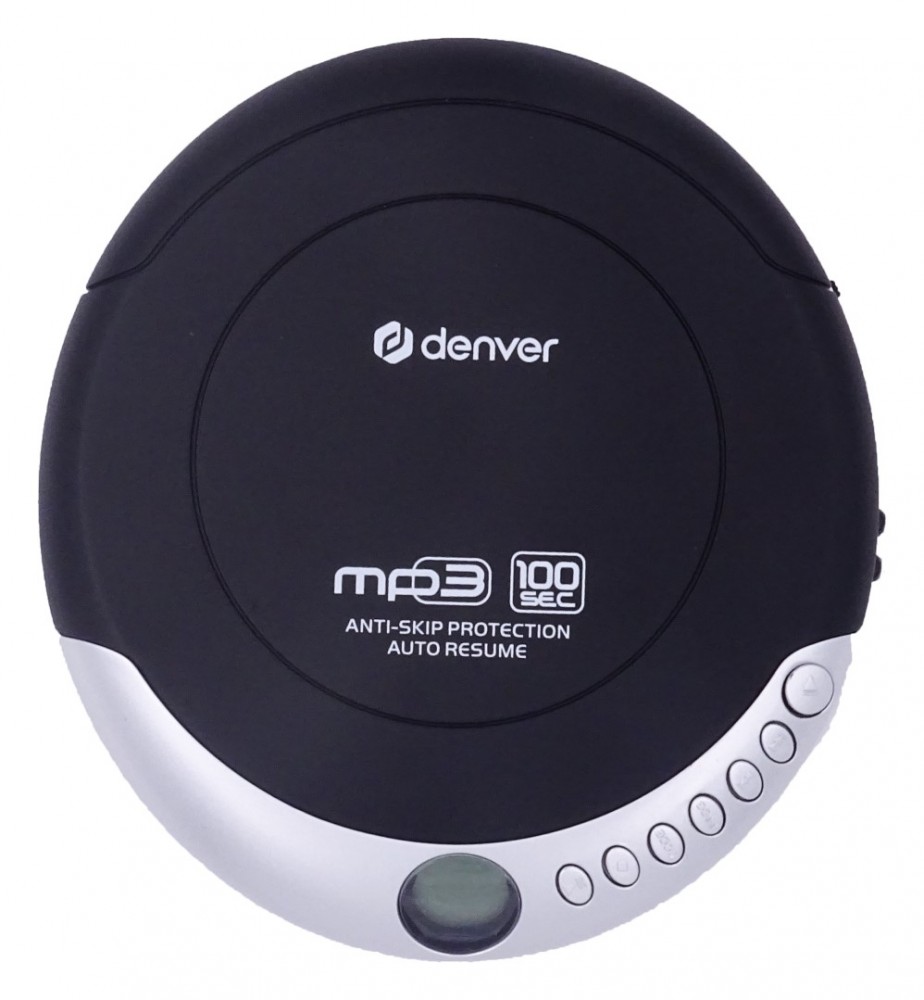 Denver DMP-391 - Discman - CD, MP3 med antishockfunktion och basförstärkning