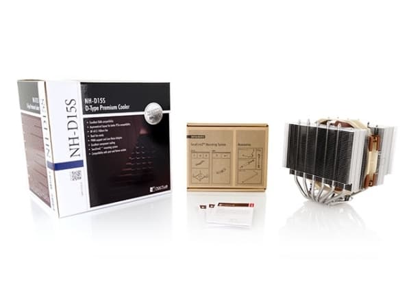 Noctua NH-D15S CPU-jäähdytin (Socket 115X/1366/2011/2011-3/AM2(+)/AM3(+)/FM1/FM2+ Ylivoimainen jäähdytysteho kahden tuulettimen ansiosta - Laajempi l