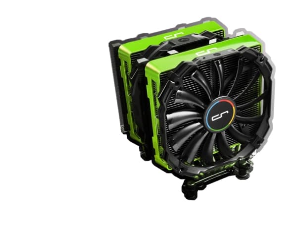 CRYORIG CR-CCG, Akrylnitrilbutadienstyren (ABS), Grön, R1 Universal / R1 Ultimate, 140 mm, 23 mm, 131 mm