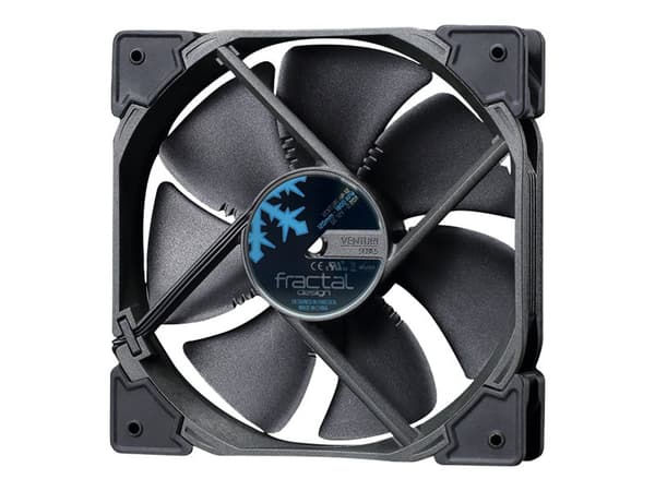 Fractal Design Venturi Series - Lådfläkt - 120 mm - svart