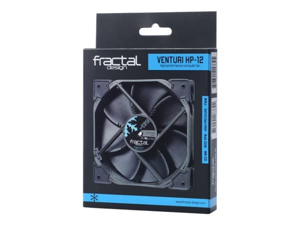 Fractal Design Venturi Series - Lådfläkt - 120 mm - svart