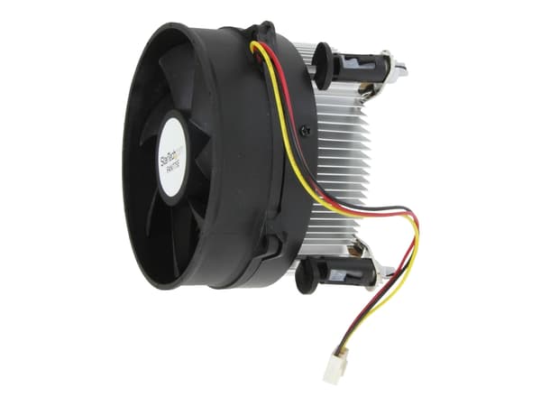 StarTech.com FAN775E Tietokoneen jäähdytysjärjestelmä Suoritin Jäähdytin 9,5 cm Musta