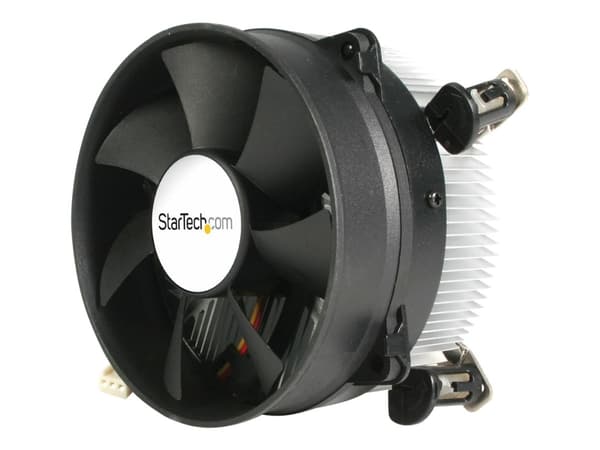 StarTech.com FAN775E Tietokoneen jäähdytysjärjestelmä Suoritin Jäähdytin 9,5 cm Musta