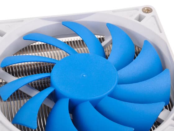 SilverStone Argon Series AR06 - Prosessorkjøler - (for: LGA1156, AM2, AM3, LGA1155, FM1, FM2, LGA1150, LGA1200) - aluminium - 92 mm