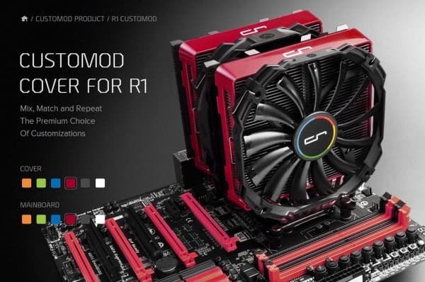 Cryorig R1 jäähdytyssuojus punainen (CR-CCR)