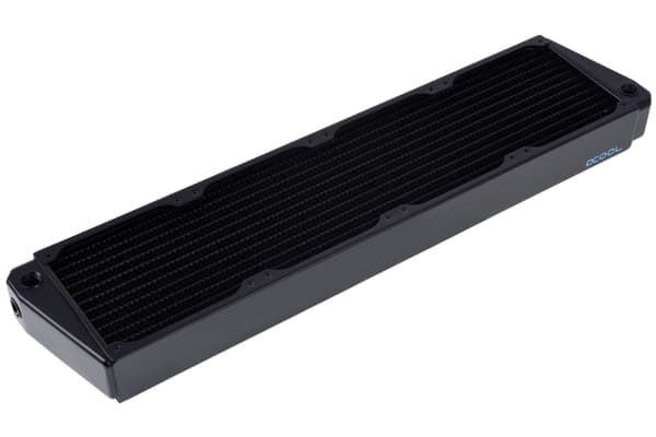 Alphacool NexXxoS XT45 Full Copper X-Flow, Jäähdytin, Messinki, Kupari, Terästä, Musta, 12 cm, 124 mm, 532 mm