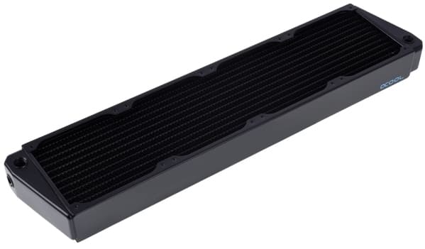 Alphacool NexXxoS XT45 Full Copper X-Flow, Jäähdytin, Messinki, Kupari, Terästä, Musta, 12 cm, 124 mm, 532 mm