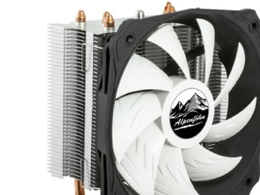 Alpenföhn Alpenföhn Ben Nevis CPU-kylare med fläkt Svart, Koppar, Silver, Vit