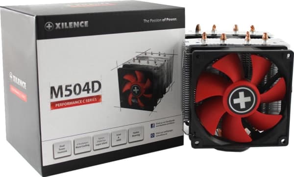 Xilence Performance C Series M504D - Processorkylare - (för: LGA1156, AM2, AM2+, AM3, LGA1155, AM3+, LGA2011, FM1, FM2, LGA1150, FM2+, LGA1151, AM4)