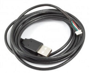 aqua datamaskin USB-kabel (type A) til miniatyrkontakt VISION - 200cm
