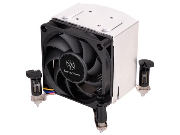 SilverStone Argon Series AR10-115XP - Prosessorkjøler - (for: LGA1156, LGA1155, LGA1150, LGA1151) - aluminium og kobber - 70 mm