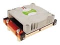 Miniatyrbilde 1 av 2: Dynatron H-38G - Prosessorkjøler - (for: Socket 604) - kobber - 70 mm - 1U