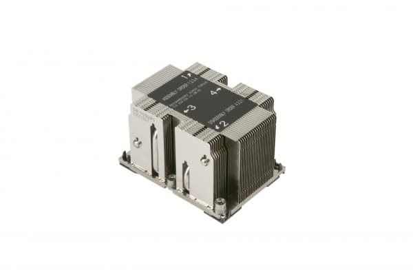 Super Micro Supermicro - Prosessorkjøler - (Socket P) - 2U - for SUPERMICRO X11SPW-CTF, X11SPW-TF (SNK-P0068PS)
