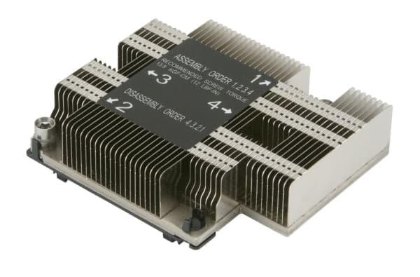 Supermicro - Kylfläns för processor - (för: Socket P) - 1U - för SUPERMICRO X11DPL-I
