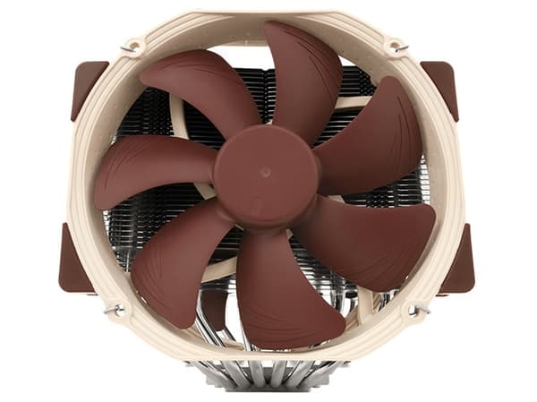 Noctua NH-D15 - Processorkylare - (för: AM4) - aluminium med nickelpläterad kopparbas - 140 mm