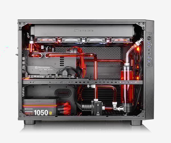 Thermaltake Pacific G1/4 PETG Tube 5/8" - Jäähdytysjärjestelmän liitäntäsovitin - kromi
