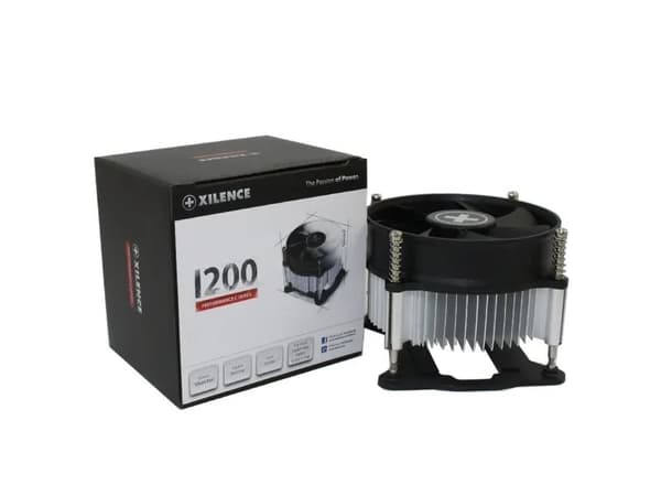 Xilence I200, Ilmanjäähdytin, 9,2 cm, 2200 RPM, 25 dB, Alumiini, Musta
