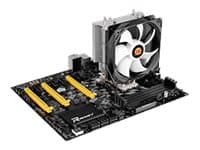 Thermaltake Contac Silent 12 - Prosessorkjøler - (for: LGA775, LGA1156, AM2, AM2+, LGA1366, AM3, LGA1155, AM3+, FM1, FM2, LGA1150, LGA1151, AM4) - al