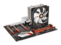 Thermaltake Contac Silent 12 - Prosessorkjøler - (for: LGA775, LGA1156, AM2, AM2+, LGA1366, AM3, LGA1155, AM3+, FM1, FM2, LGA1150, LGA1151, AM4) - al