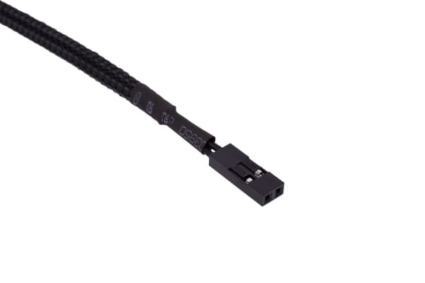 Alphacool Eiszapfen Temperature Sensor Plug G1/4 - Temperatursensor for væskekjølesystem - mørkesvart - 50 cm
