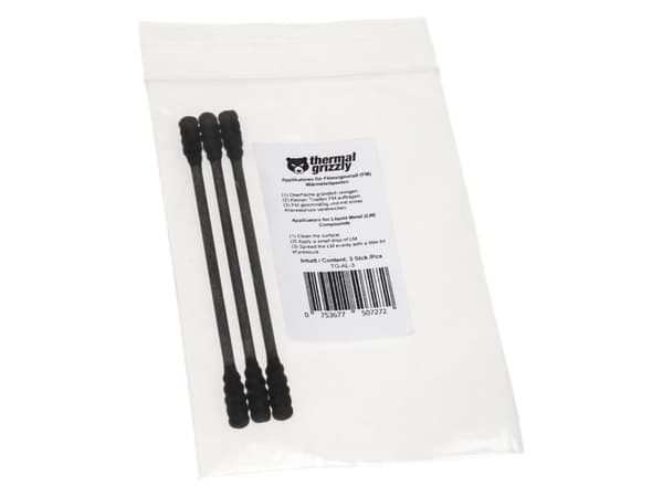Thermal Grizzly - Applikator flyrande metall, termisk pasta (paket om 3)