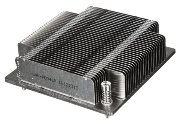 Supermicro SNK-P0046P, Jäähdytyslevy/jäähdytin, Harmaa