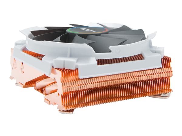 Cryorig C7 Cu - Prosessorkjøler - (for: LGA1156, AM2, AM2+, AM3, LGA1155, AM3+, FM1, FM2, LGA1150, FM2+, LGA1151, AM4) - forniklet kobbersokkel - 92