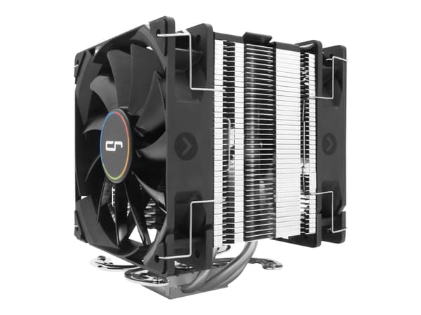 CRYORIG CR-H7PA, Jäähdytin, 12 cm, 300 RPM, 1600 RPM, 25 dB, Musta, Hopea, Valkoinen