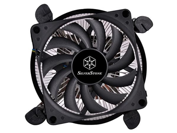 SilverStone Nitrogon NT08-115XP - Processorkylare - (för: LGA1156, LGA1155, LGA1150, LGA1151) - aluminium med kopparbas - 80 mm