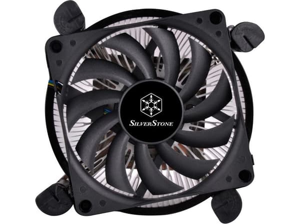 SilverStone Nitrogon NT08-115XP - Processorkylare - (för: LGA1156, LGA1155, LGA1150, LGA1151) - aluminium med kopparbas - 80 mm